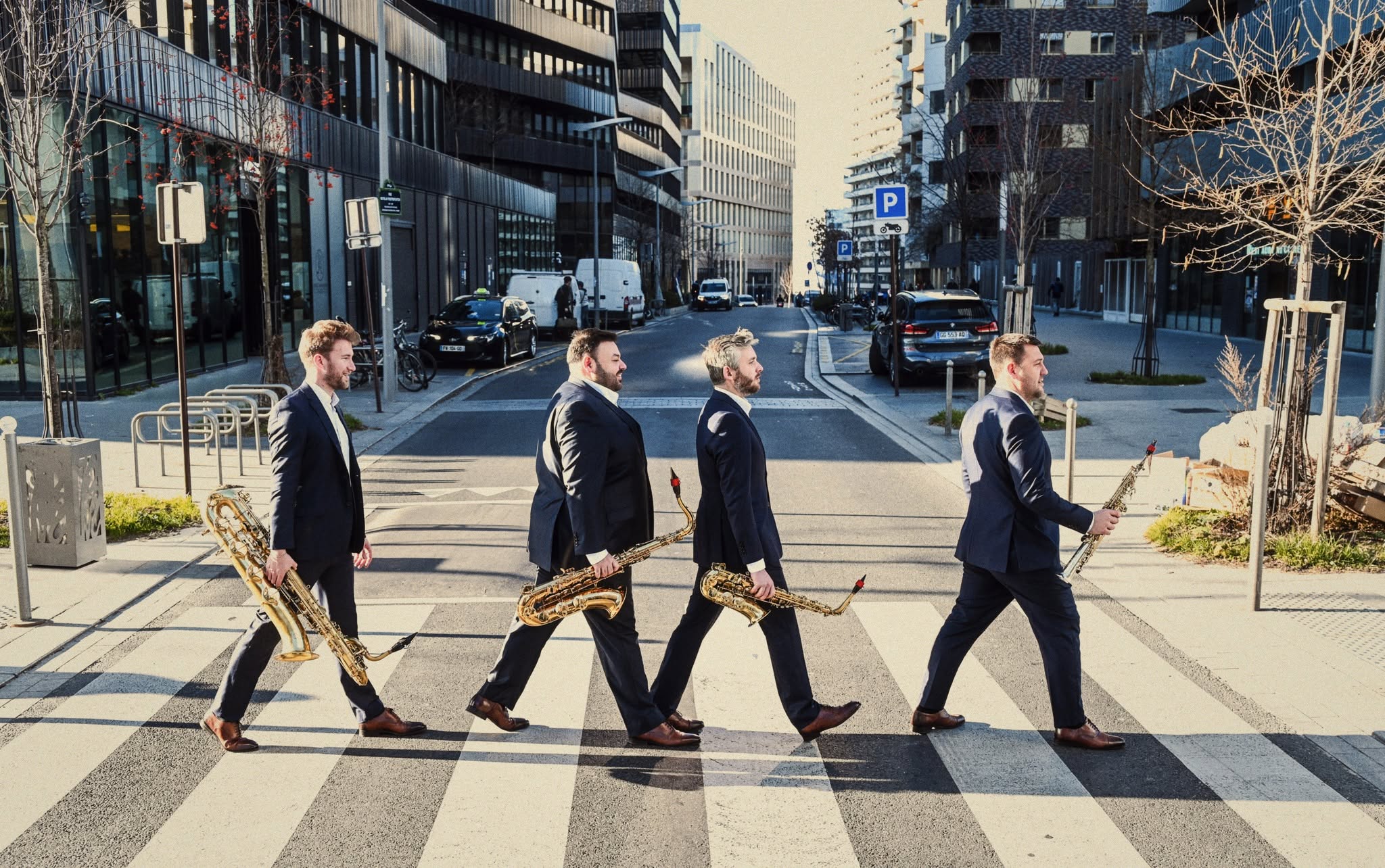 Master class saxophone avec le Quatuor Morphing